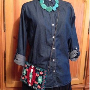 ‘Jessence’ Beaded Pouch - Steven by Steve Madden